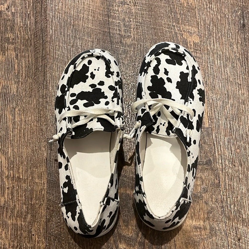 Brand new never worn cow print